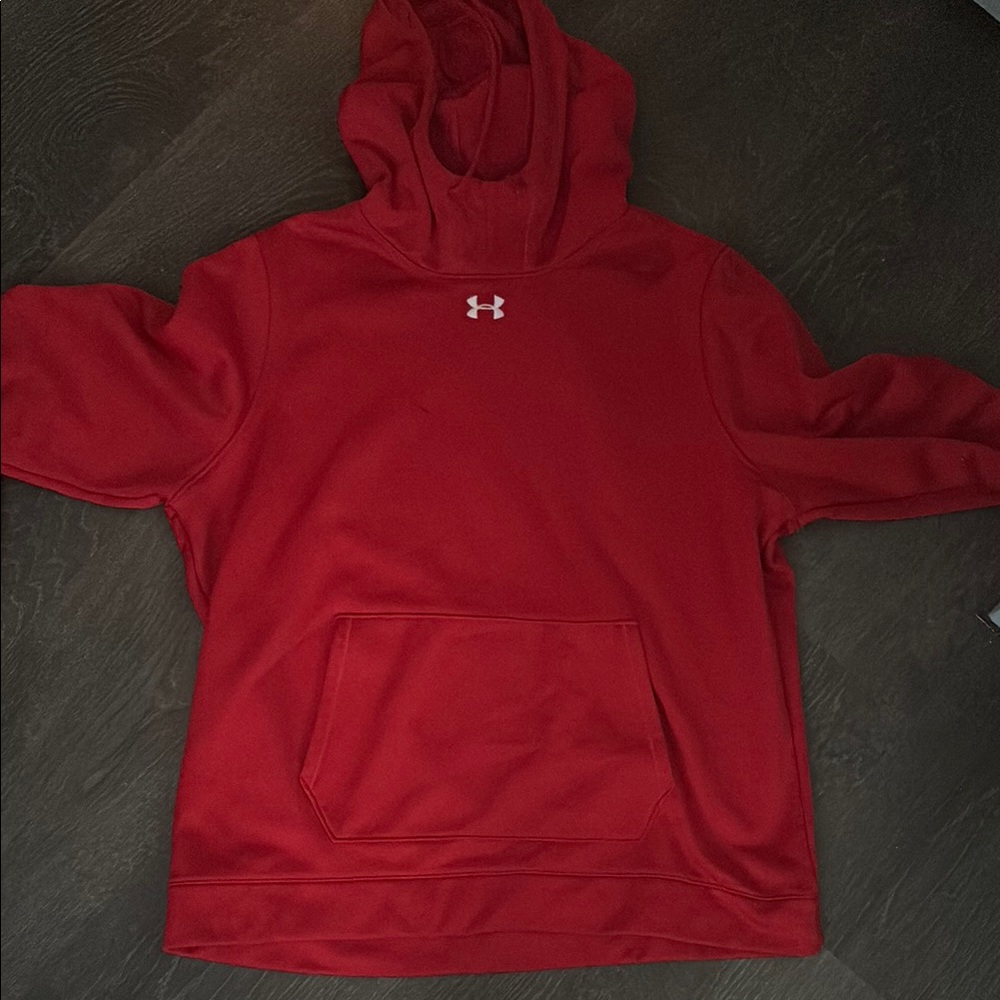 Under Armour Red Sweater Pullover Athletic